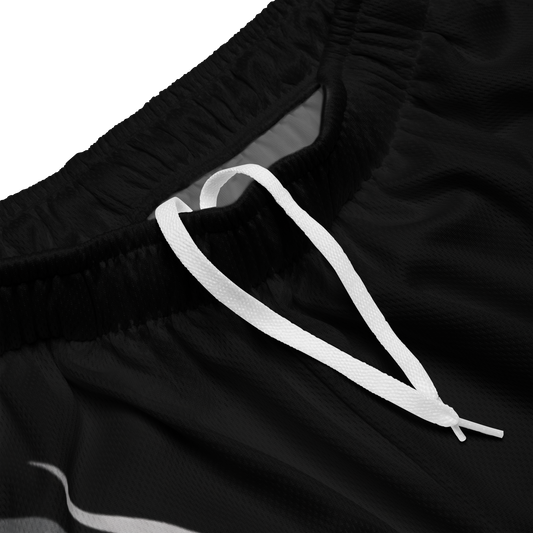 SMOKING GORILLAS - Crew Shorts 2026 – Produktansicht im schwarz-orangen Teamdesign