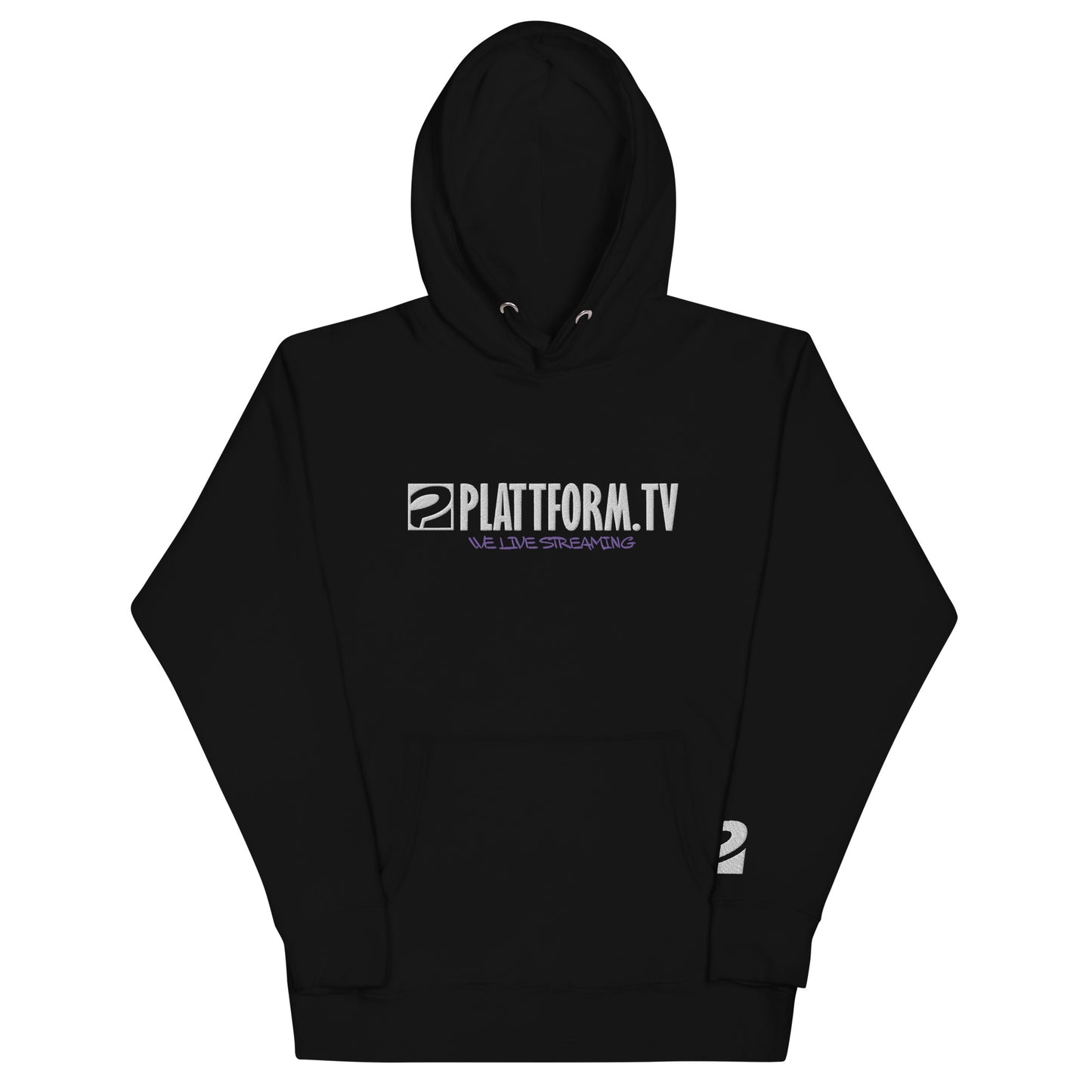 PLATTFORM.TV - Sticklogo Hoodie