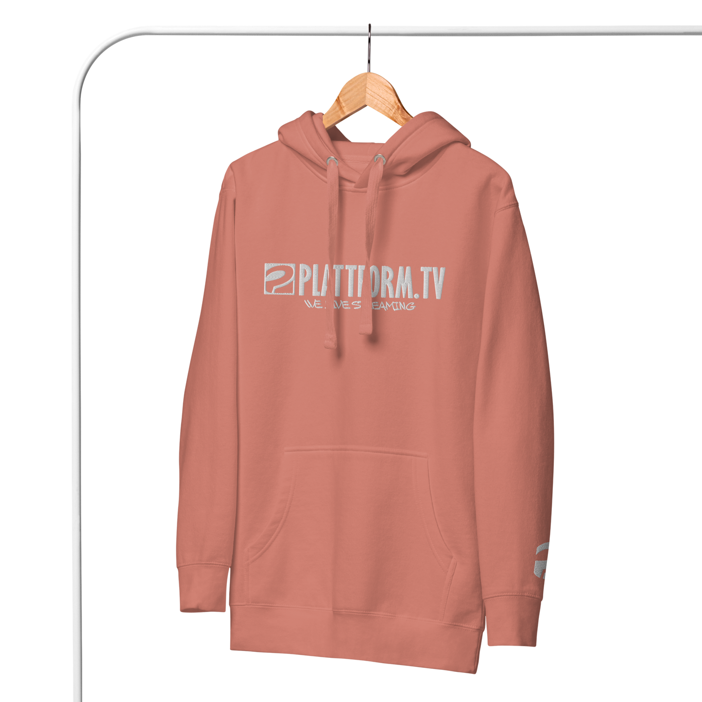 PLATTFORM.TV - Sticklogo Hoodie
