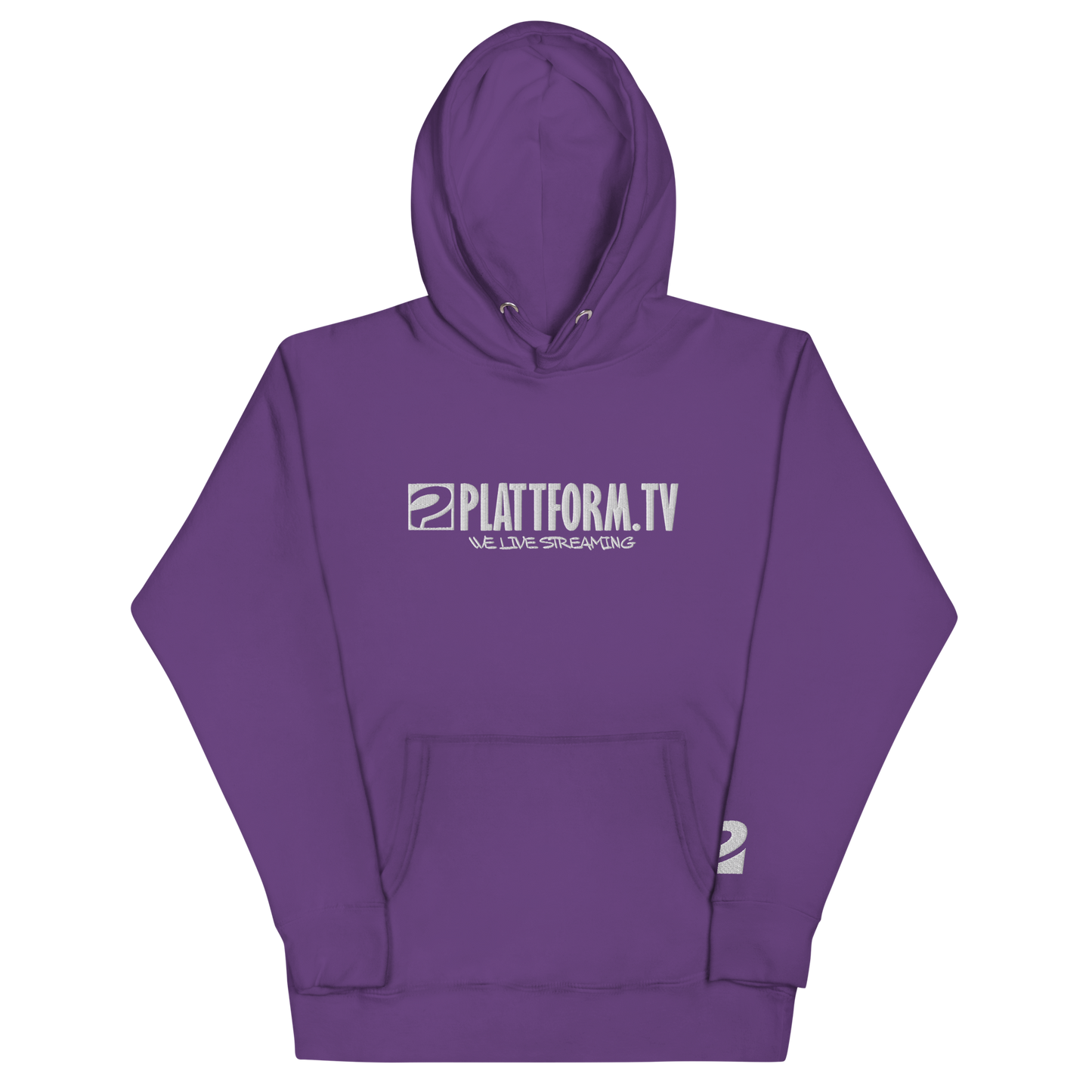 PLATTFORM.TV - Sticklogo Hoodie