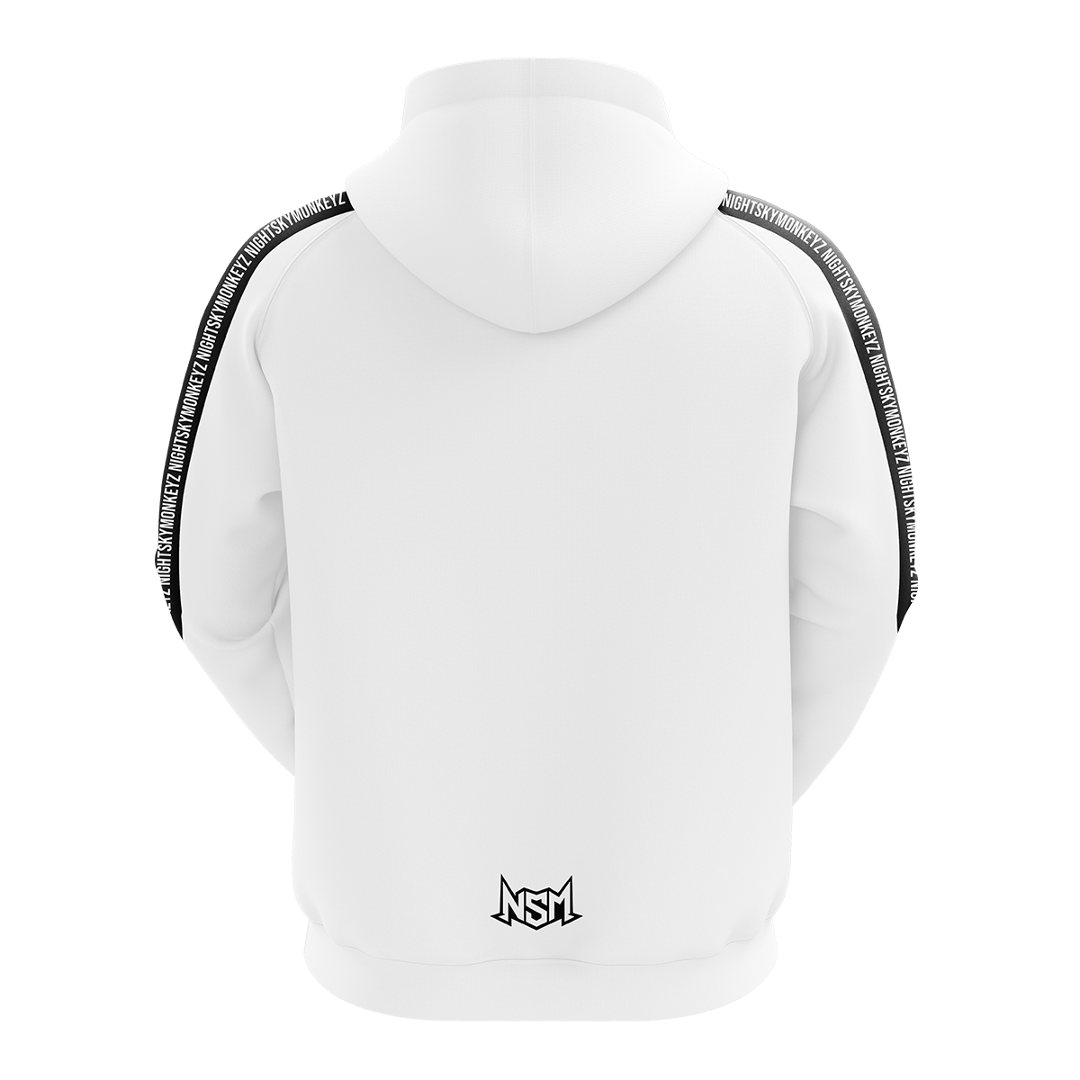 NIGHTSKYMONKEYZ - Crew Hoodie 2021 - White