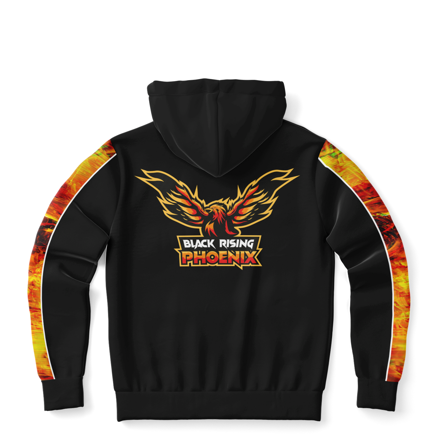 BLACK RISING PHOENIX - Crew Zipper