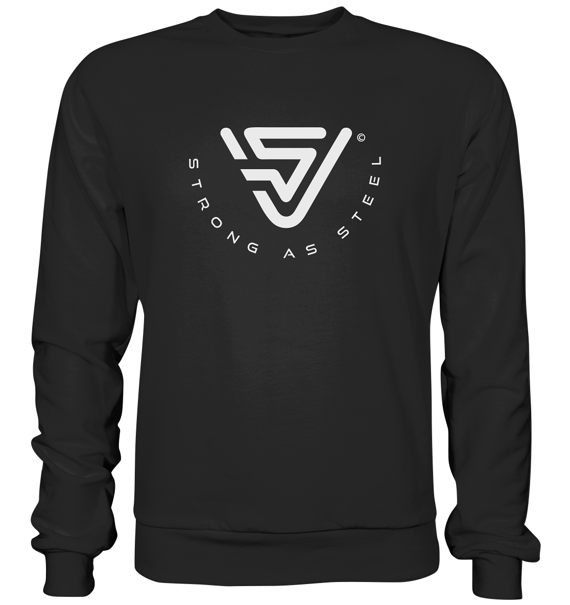 VIRTUAL STEEL WHITE - Basic Sweatshirt