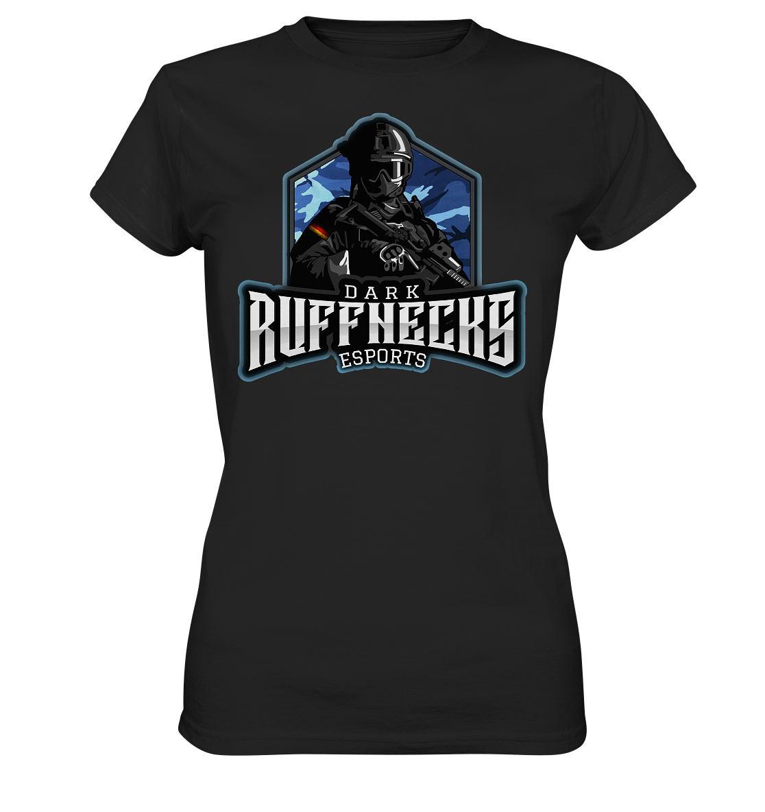 DARK RUFFNECKS ESPORTS - Ladies Basic Shirt