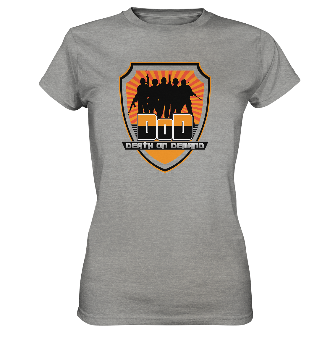 DEATH ON DEMAND - Ladies Basic Shirt