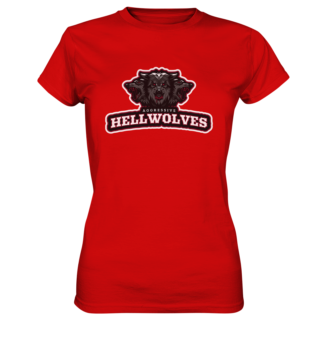 AGGRESSIVE HELLWOLVES - Ladies Basic Shirt