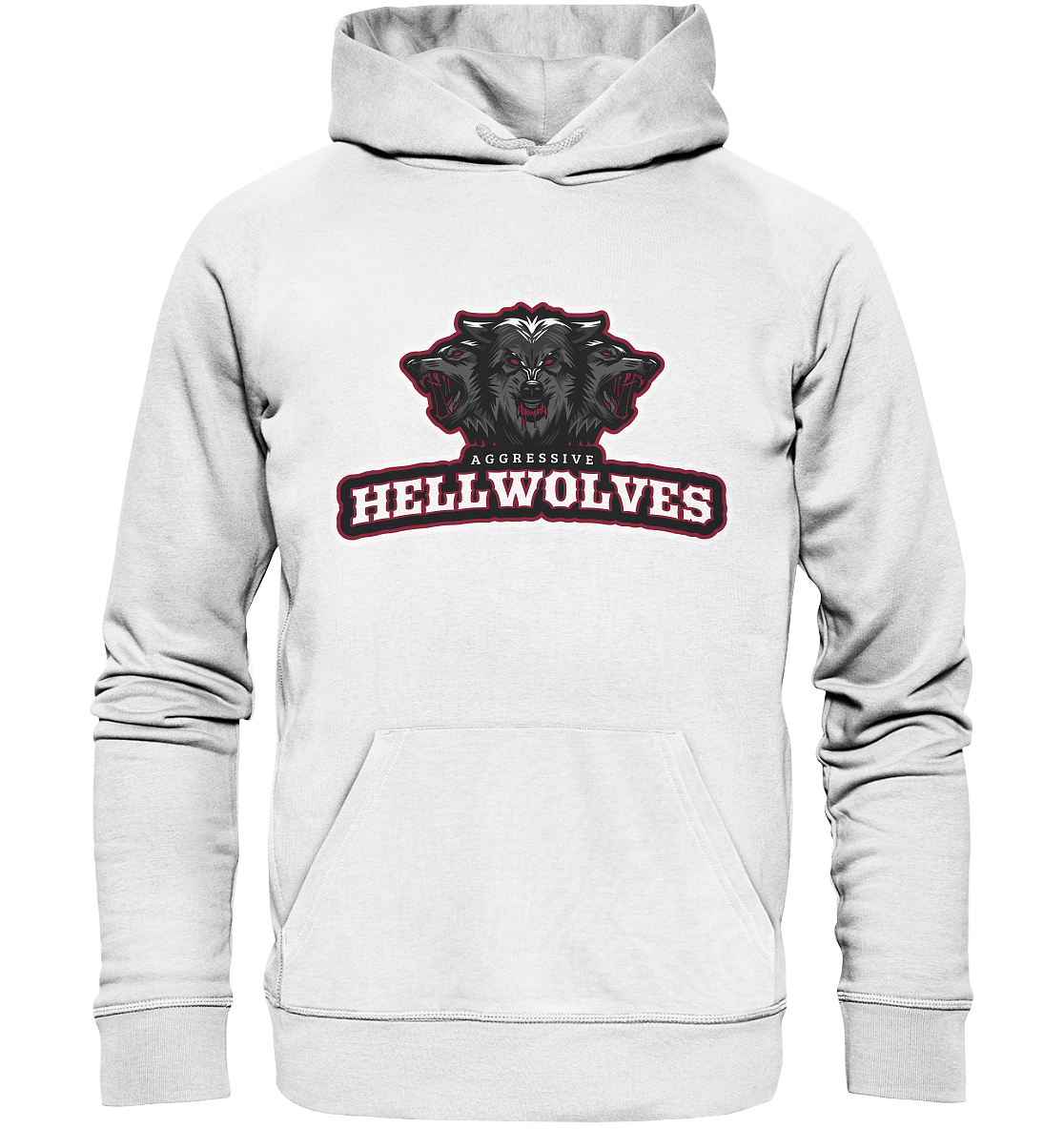 AGGRESSIVE HELLWOLVES - Basic Hoodie