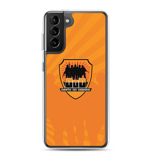 DEATH ON DEMAND - Samsung® Handyhülle Orange Icon