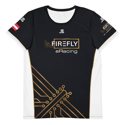 FIREFLY ERACING - Roundneck Jersey 2026 – Vorderseite, räumliche Ansicht