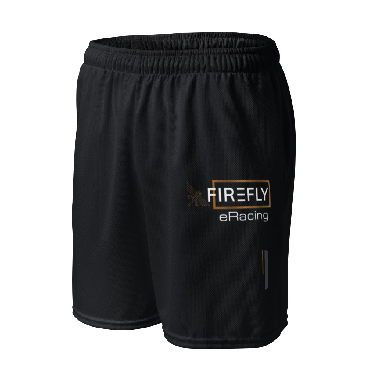 FIREFLY ERACING - Crew Shorts – Vorderseite, Ansicht von links