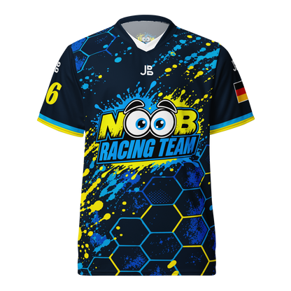 NOOB RACING TEAM - Jersey 2026 – Vorderansicht