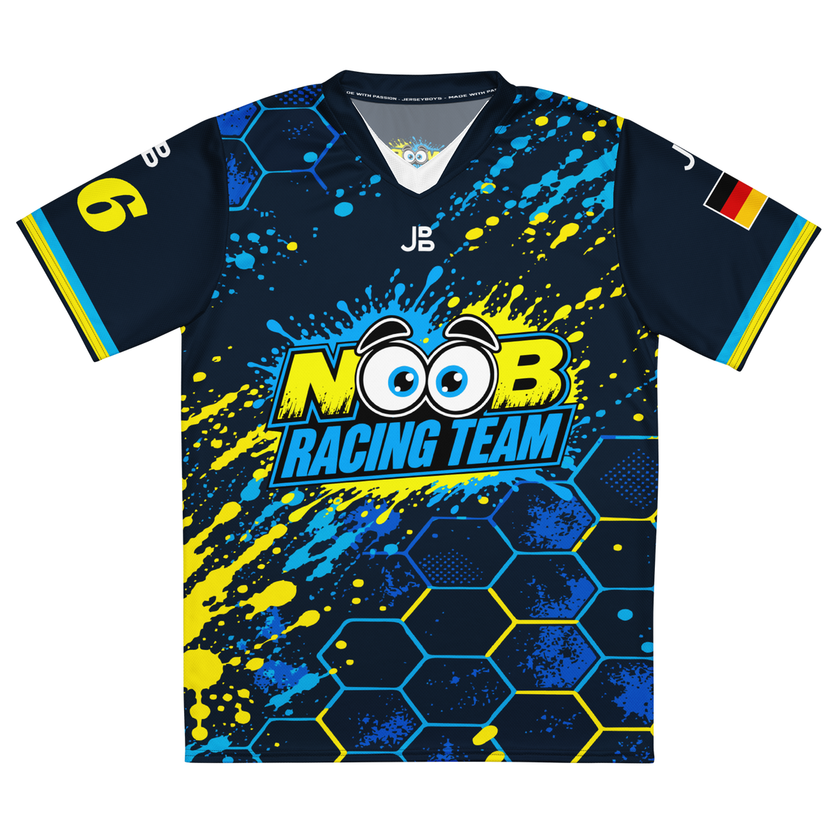 NOOB RACING TEAM - Jersey 2026 – Vorderansicht