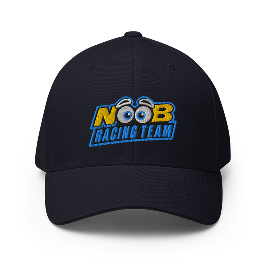 NOOB RACING TEAM - FlexFit Cap – Rückansicht