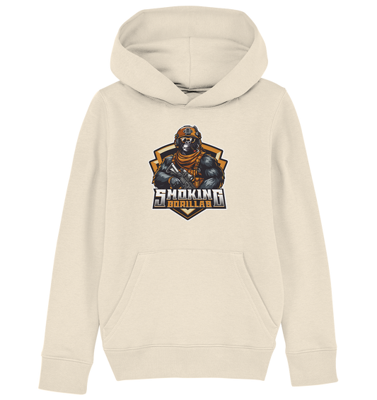 SMOKING GORILLAS - Kids Basic Hoodie 2025