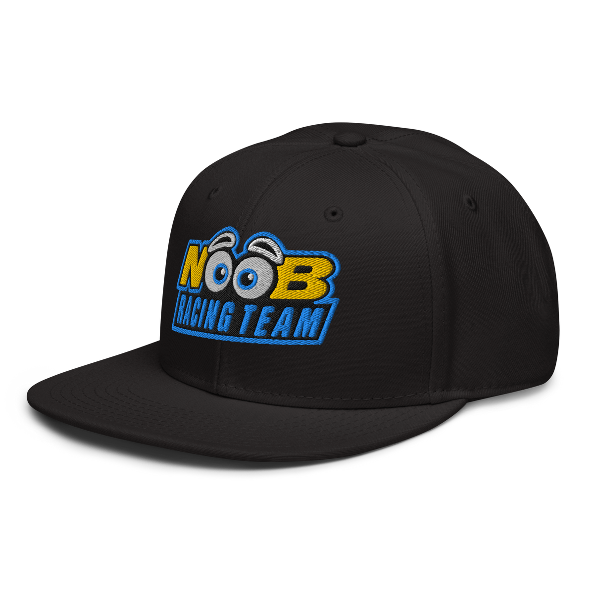 NOOB RACING TEAM - Snapback Cap – Vorderansicht
