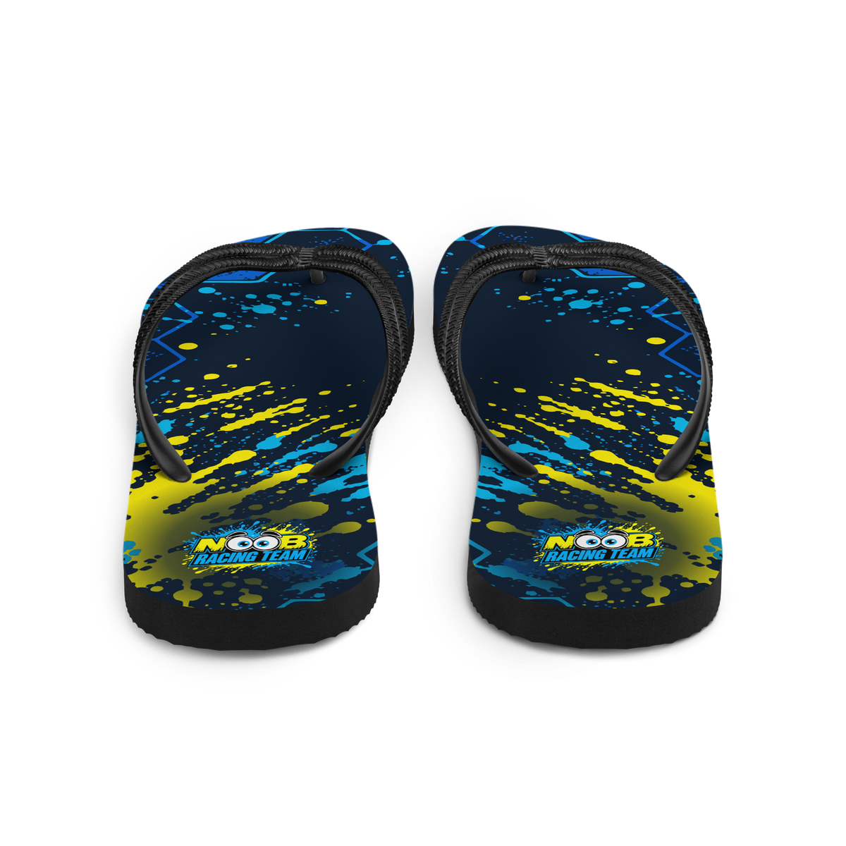 NOOB RACING TEAM - Flip-Flops – Rückansicht