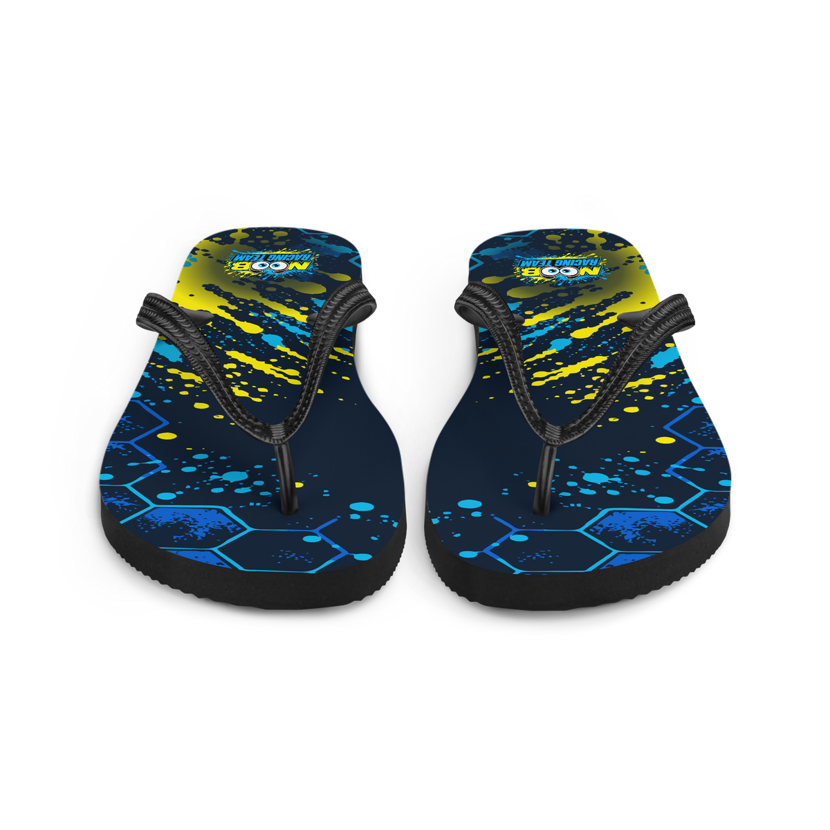 NOOB RACING TEAM - Flip-Flops – Vorderansicht