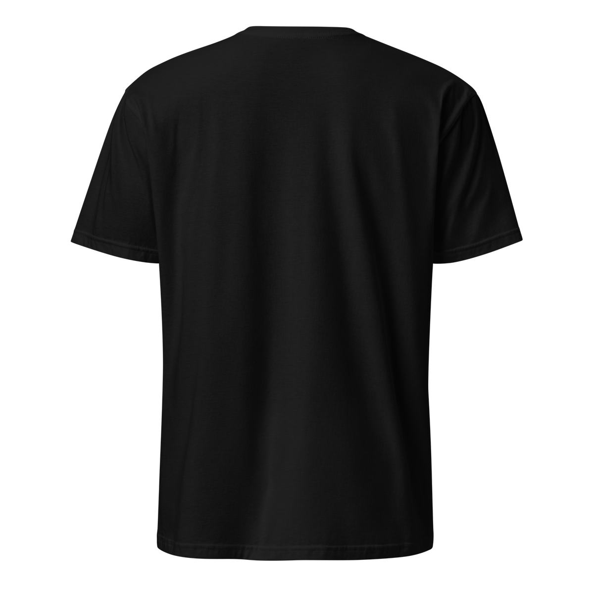 SMOKING GORILLAS - Sticklogo Shirt in Schwarz – Rückansicht
