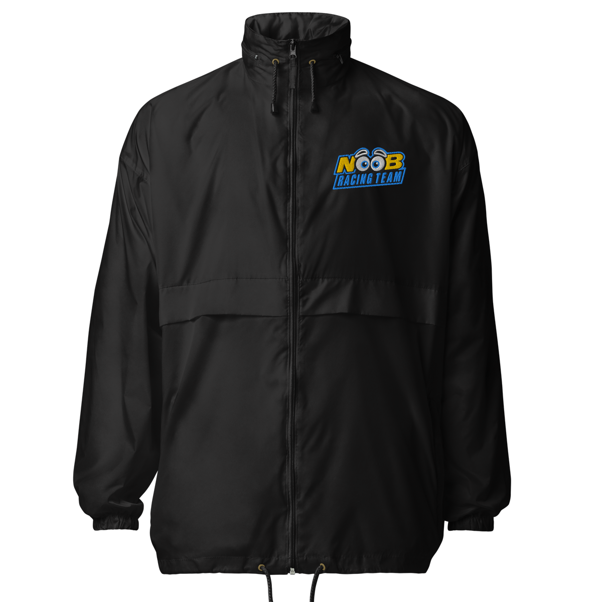 NOOB RACING TEAM - Stick Windbreaker – Vorderansicht