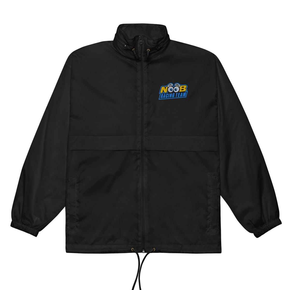 NOOB RACING TEAM - Stick Windbreaker – Vorderansicht