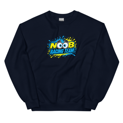 NOOB RACING TEAM Basic Sweatshirt 2026 – Dunkelblau, Vorderansicht