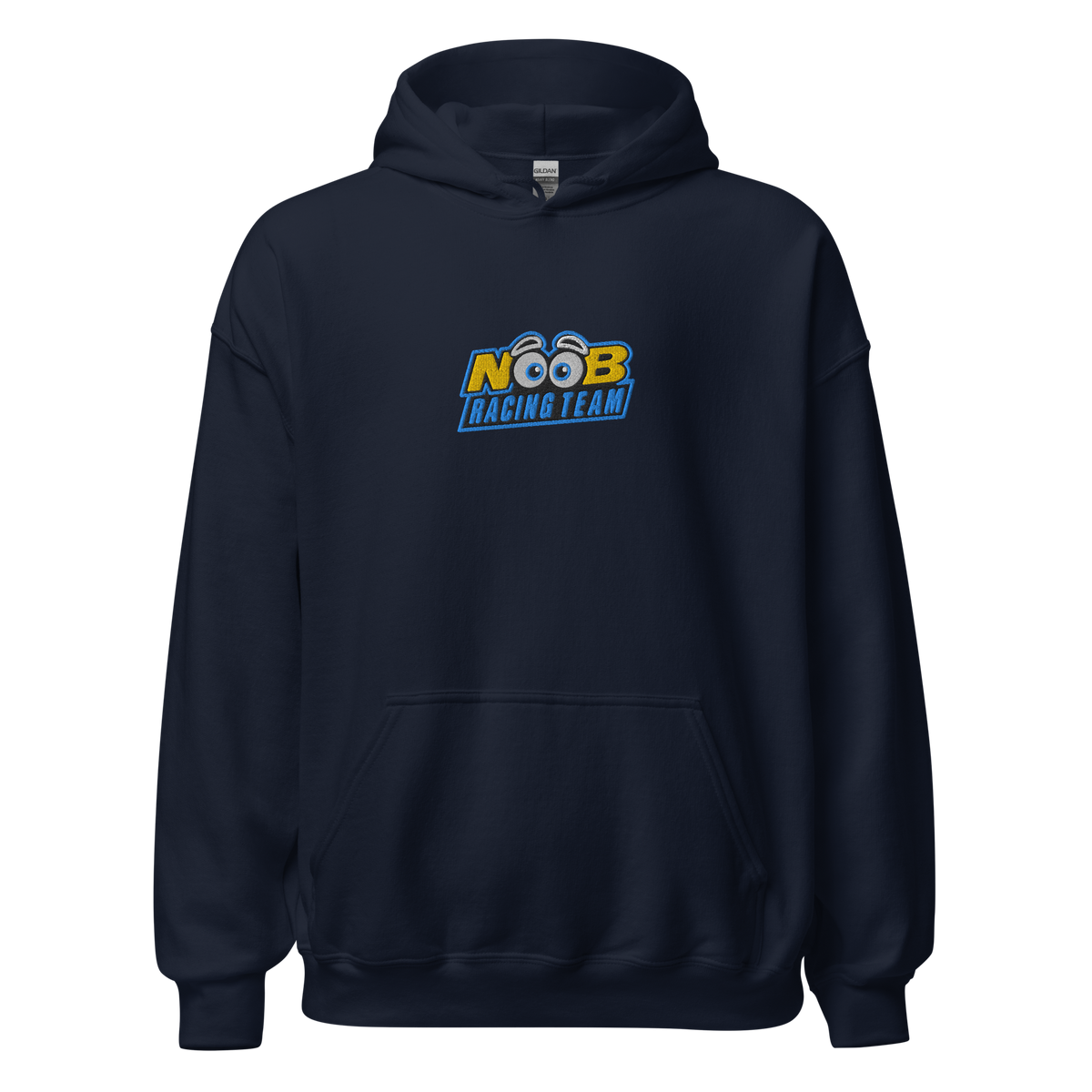 NOOB RACING TEAM - Stick Hoodie – Vorderansicht