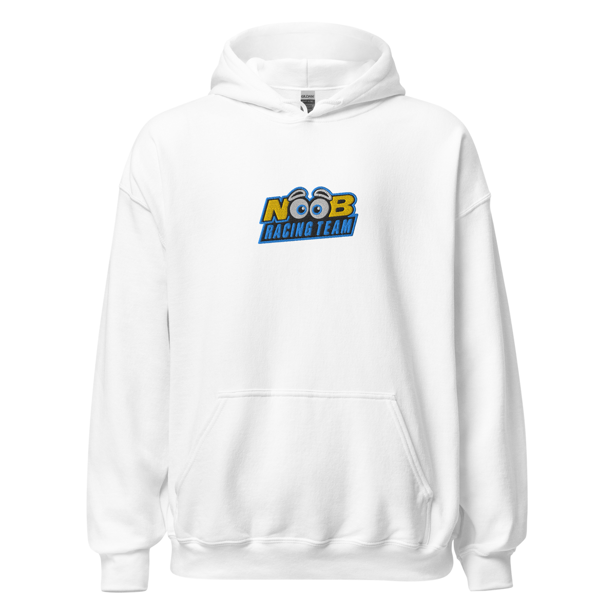 NOOB RACING TEAM - Stick Hoodie – Vorderansicht