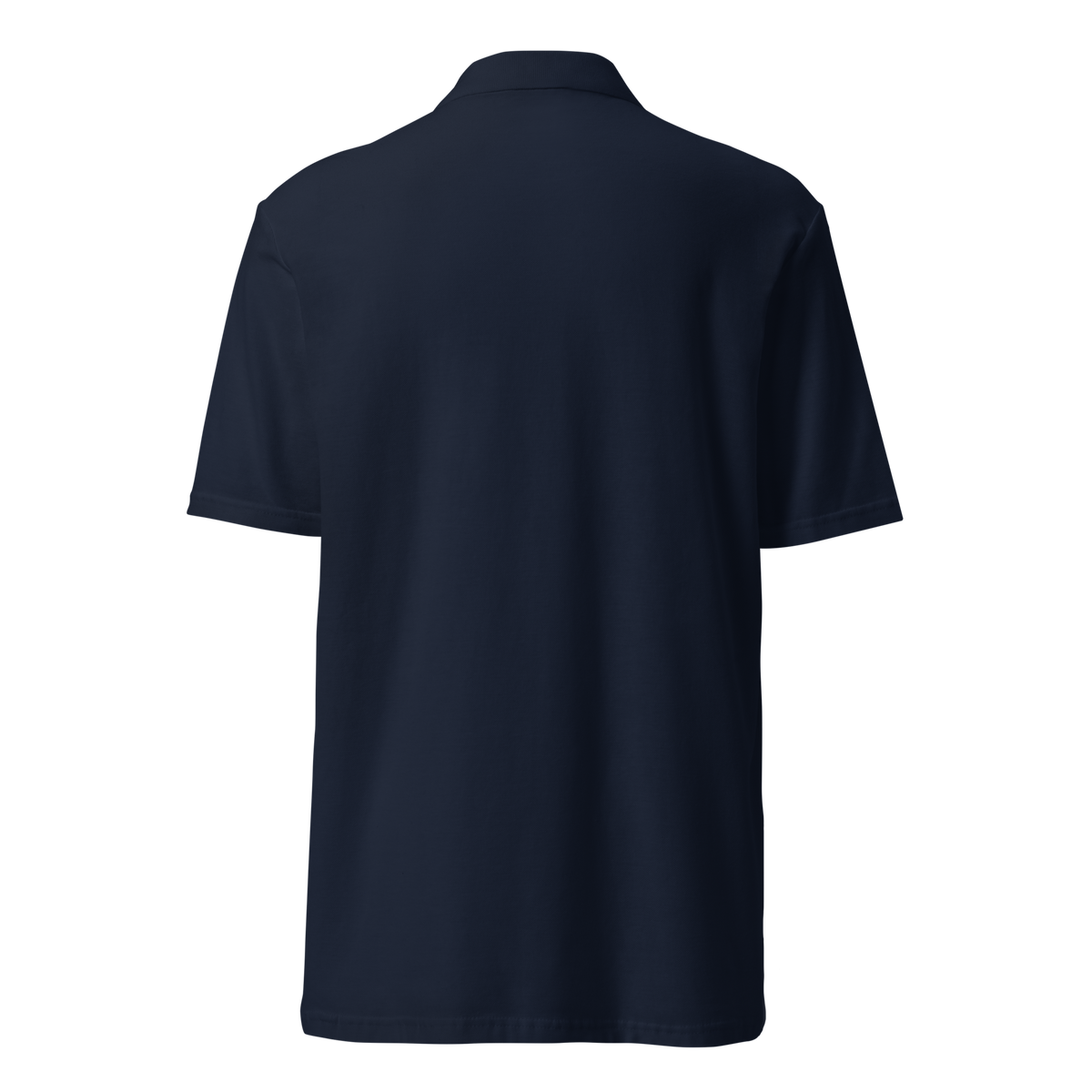 NOOB RACING TEAM - Stick Poloshirt – Rückansicht