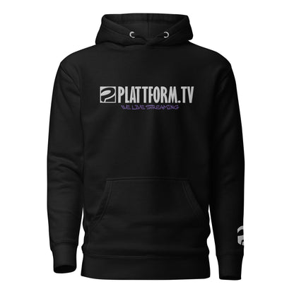 PLATTFORM.TV - Sticklogo Hoodie