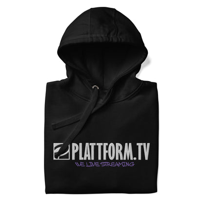 PLATTFORM.TV - Sticklogo Hoodie