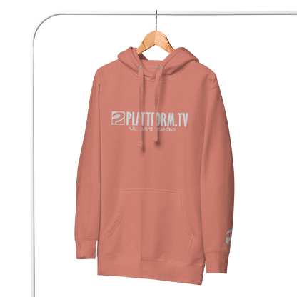 PLATTFORM.TV - Sticklogo Hoodie