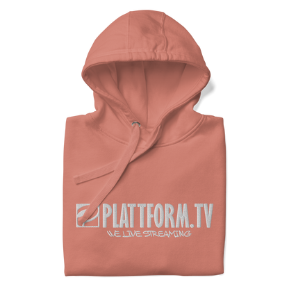 PLATTFORM.TV - Sticklogo Hoodie
