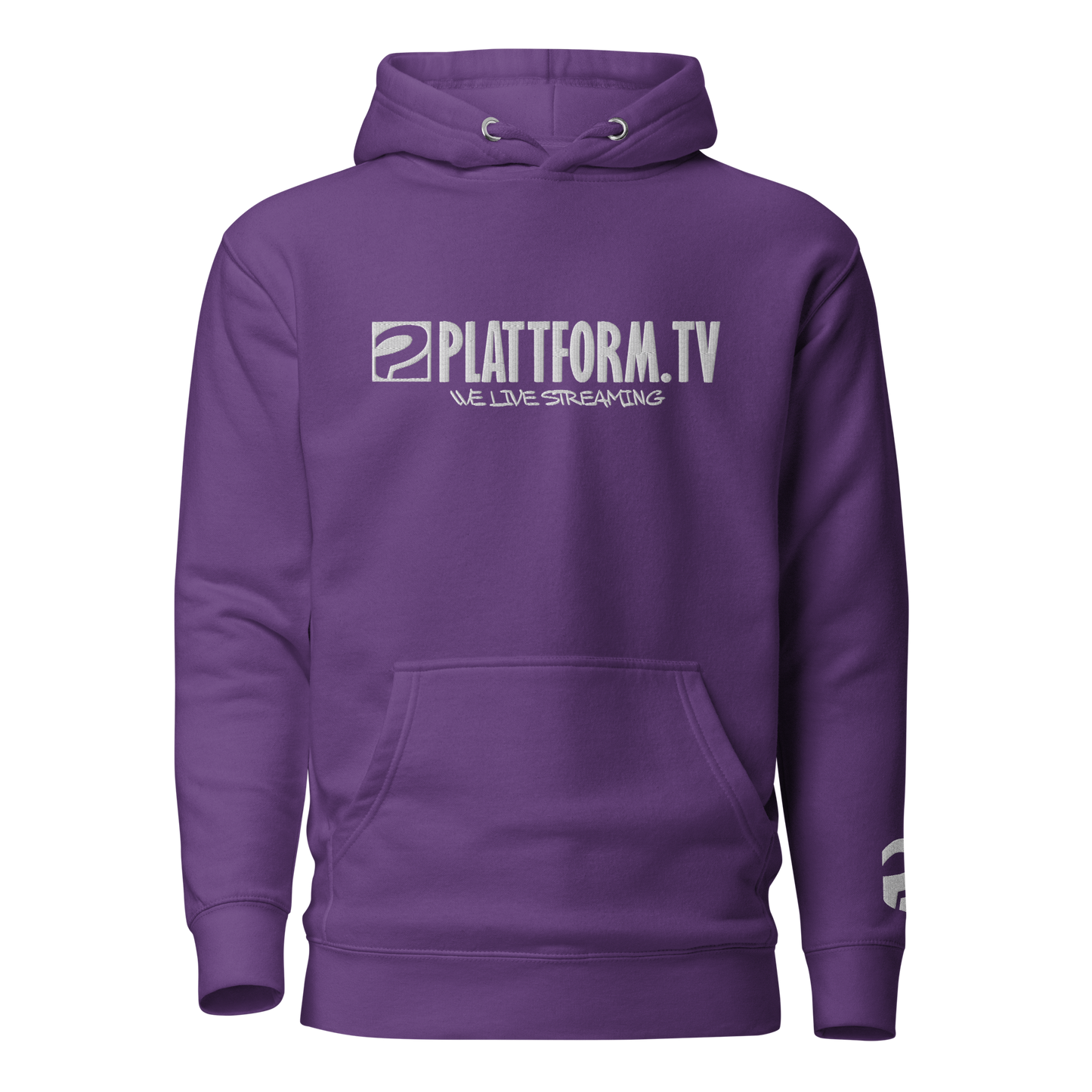 PLATTFORM.TV - Sticklogo Hoodie