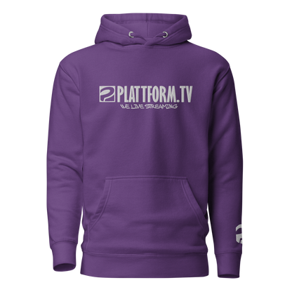 PLATTFORM.TV - Sticklogo Hoodie
