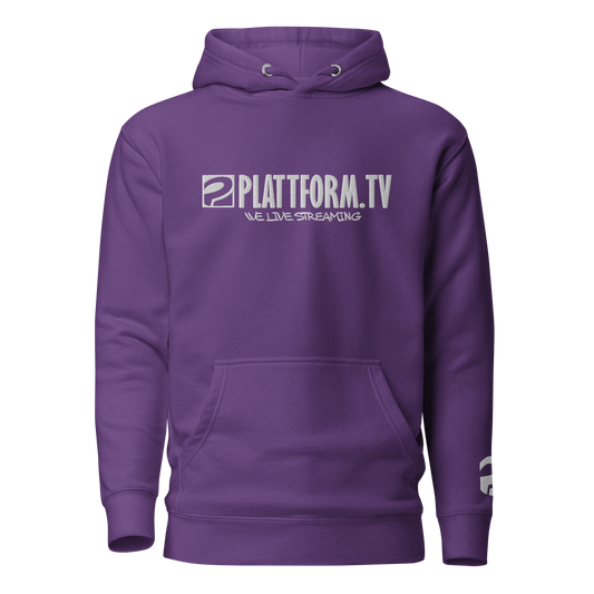 PLATTFORM.TV - Sticklogo Hoodie