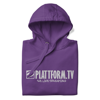 PLATTFORM.TV - Sticklogo Hoodie