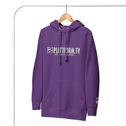 PLATTFORM.TV - Sticklogo Hoodie