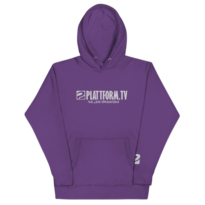 PLATTFORM.TV - Sticklogo Hoodie