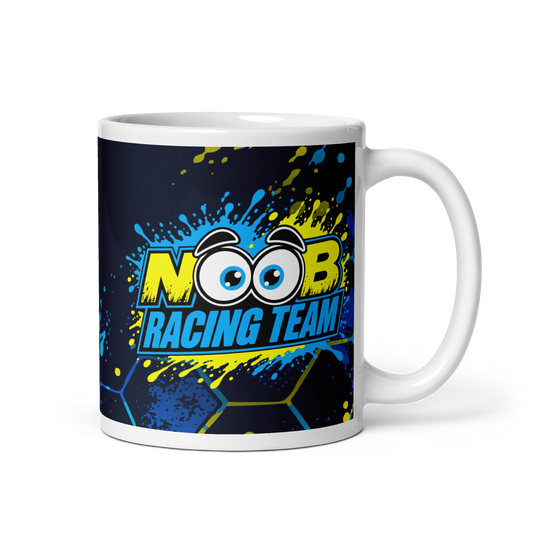 NOOB RACING TEAM - Tasse – Henkel rechts