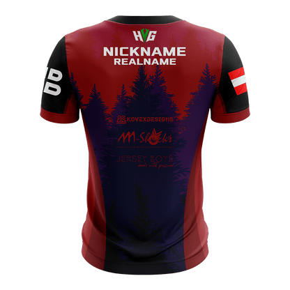 HARDCOREVIBEZ GAMING - Jersey 2020 Rot