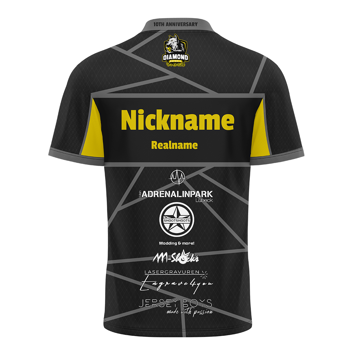DIAMOND ESPORTS - 10th ANNIVERSARY - Jersey 2021 - Bangers