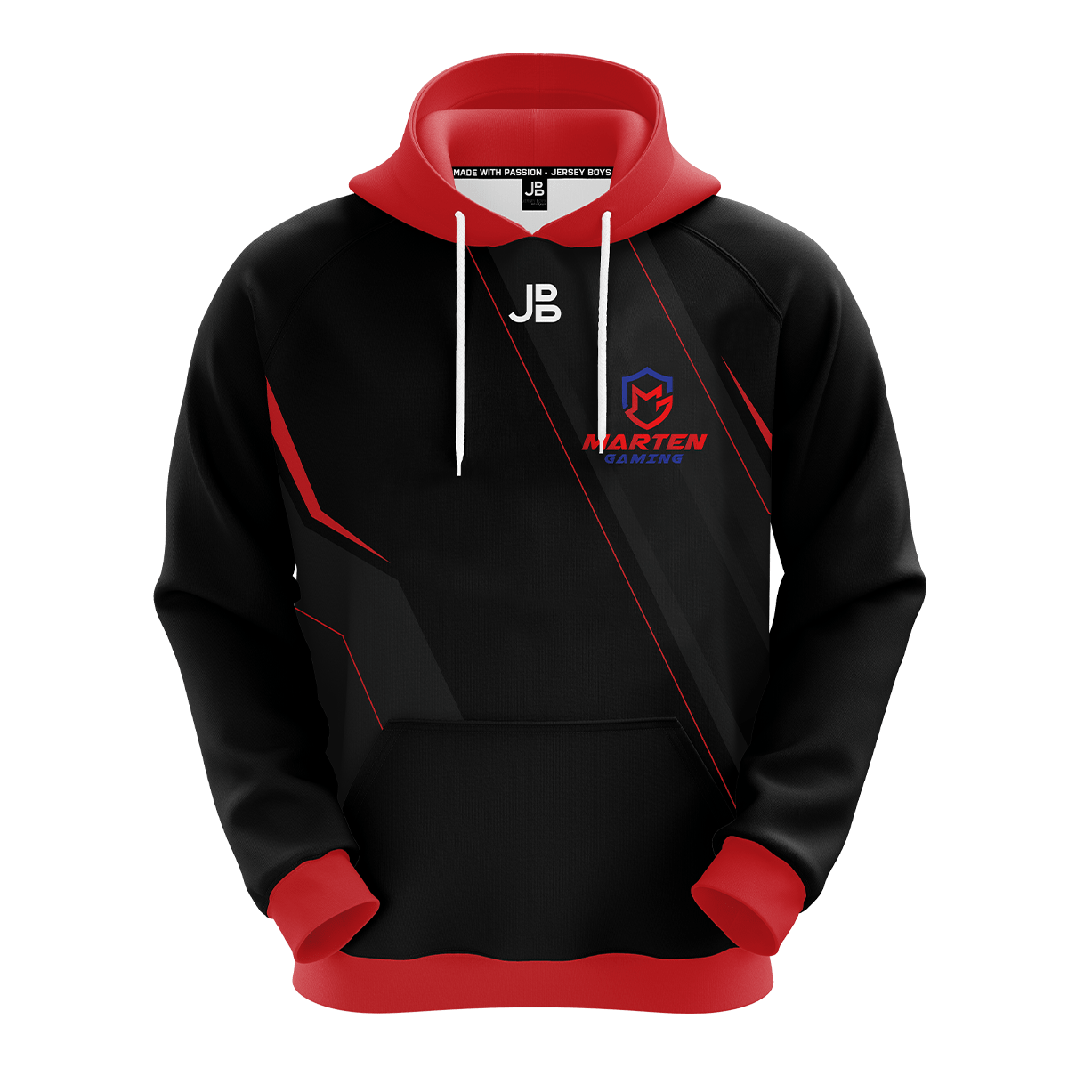 MARTEN GAMING - Crew Hoodie 2020 - Red