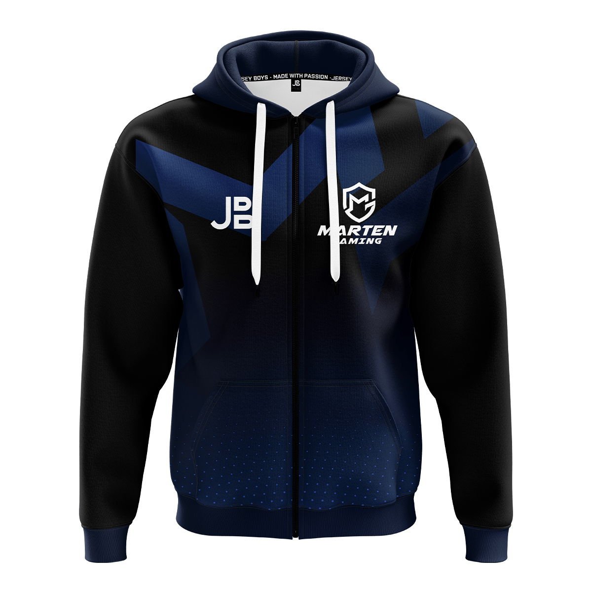 MARTEN GAMING - Crew Zipper 2020 - Blue