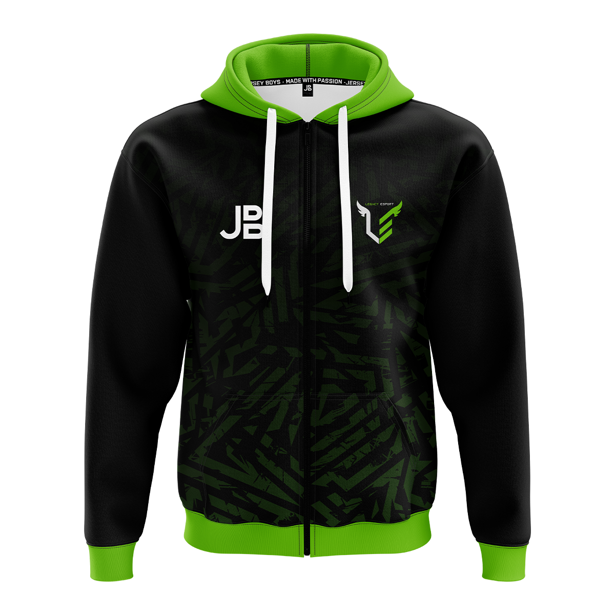 LEGACY ESPORT - Crew Zipper 2023 Green