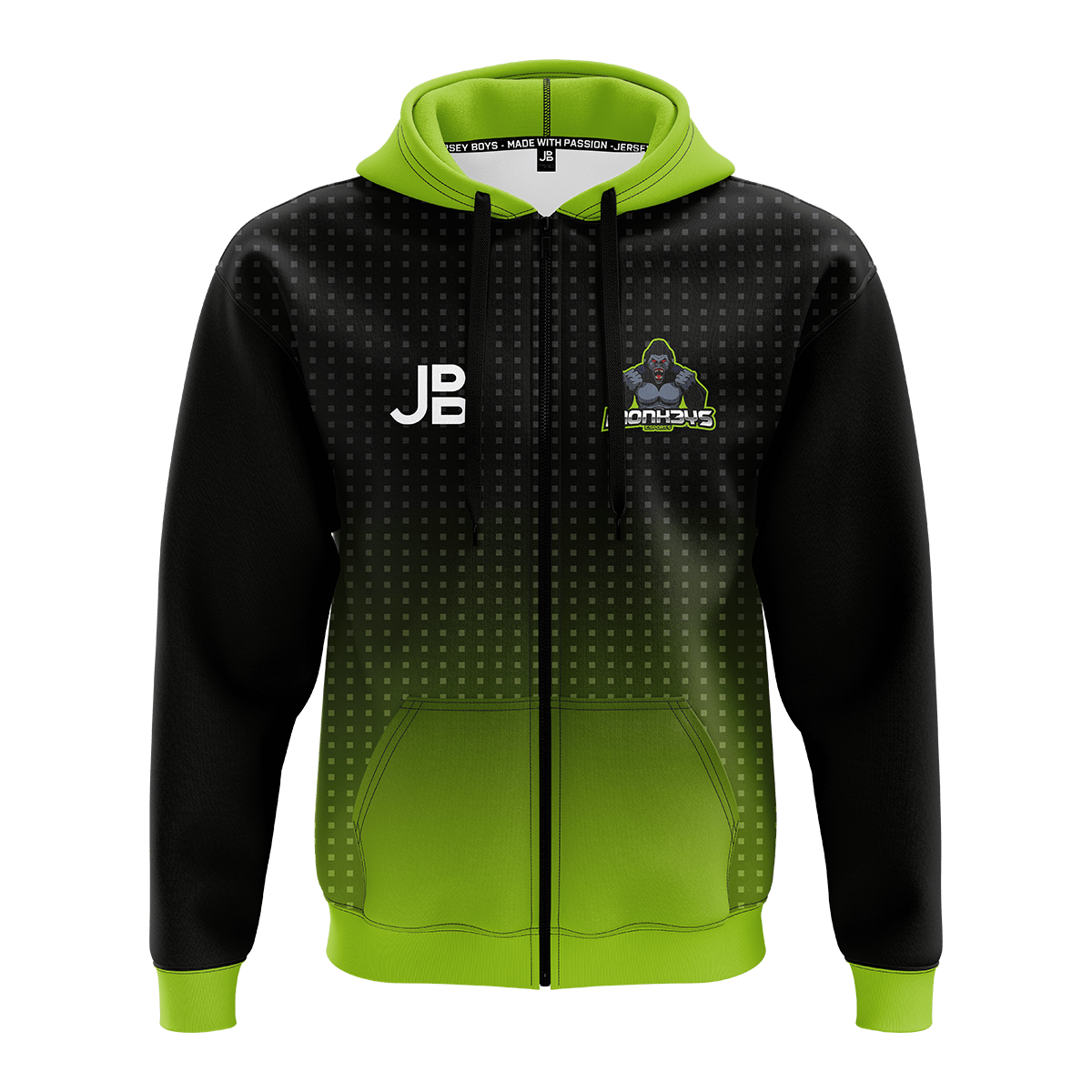 MONK3YS ESPORTS - Crew Zipper 2020