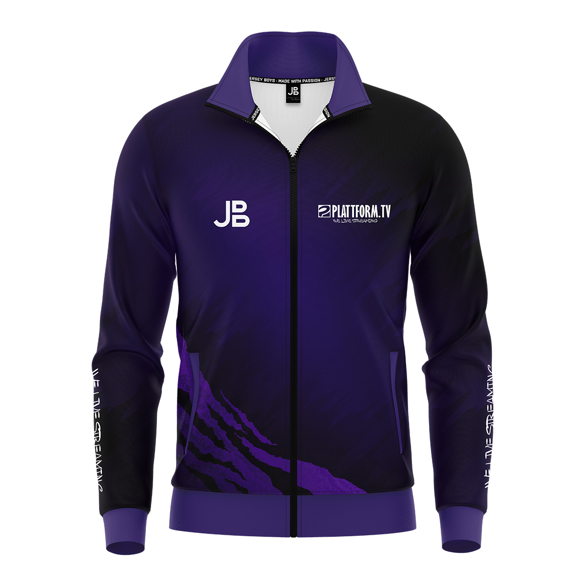 PLATTFORM.TV - Crew Jacke 2023