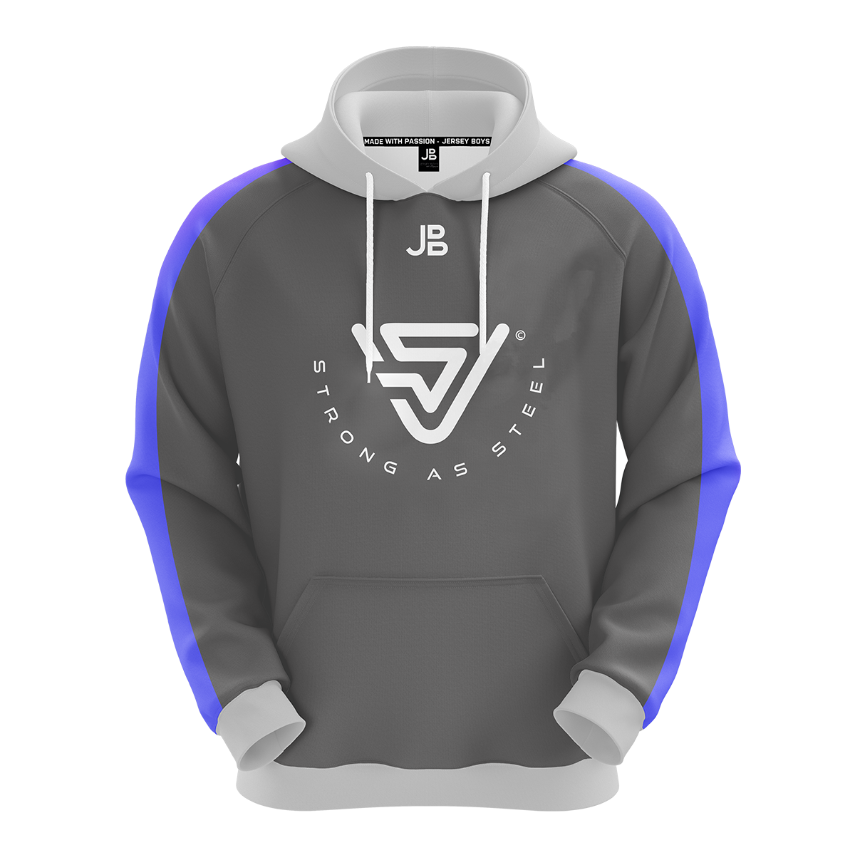 VIRTUAL STEEL - Crew Hoodie Dark