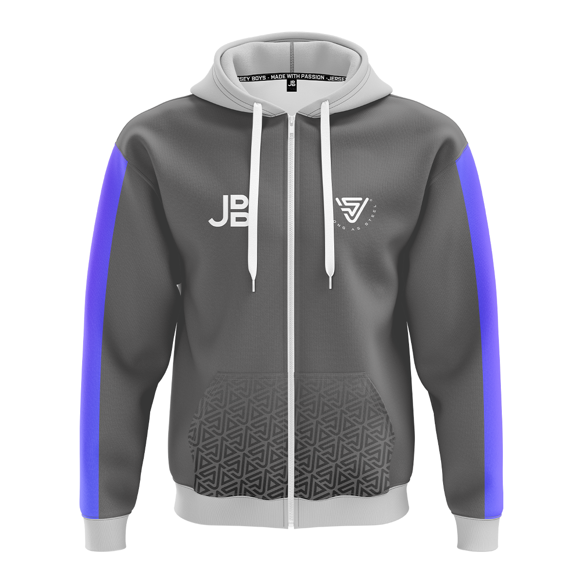 VIRTUAL STEEL - Crew Zipper Dark