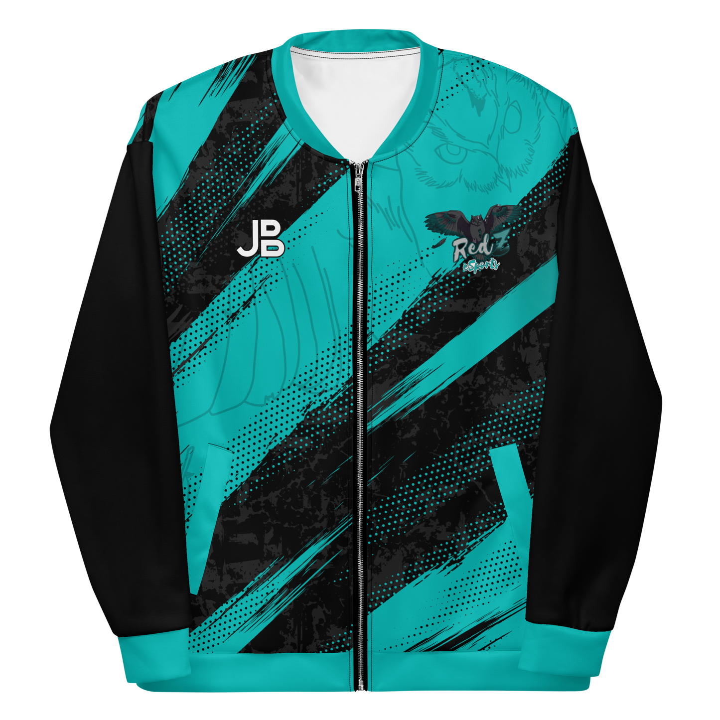 REDZ ESPORTS - Crew Jacke Turqoise