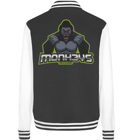 MONK3YS ESPORTS - Basic College Jacke